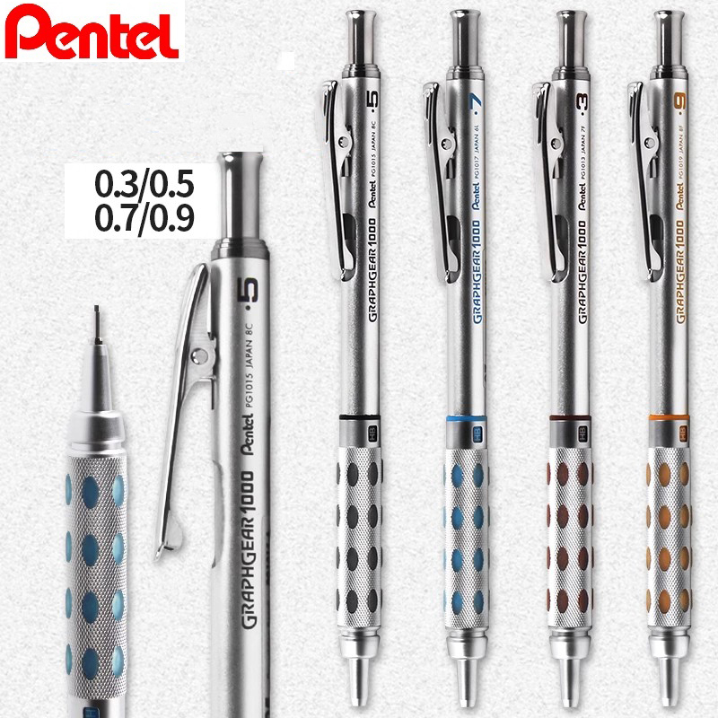 Pentel Pen Graphgear - Japan Pentel Graphgear 1000 Druckbleistift aus
