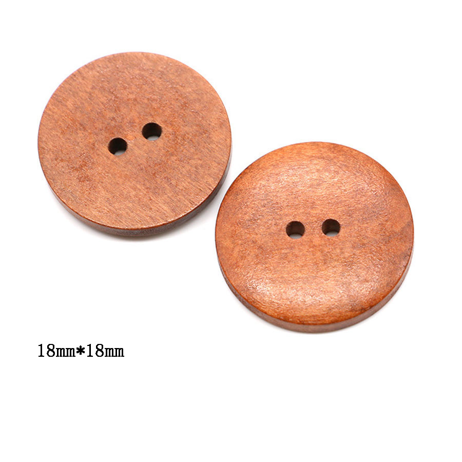 10 Stück 18 mm runde Holzknöpf – Embellishments For Scrapbooking Bewertung und Preis
