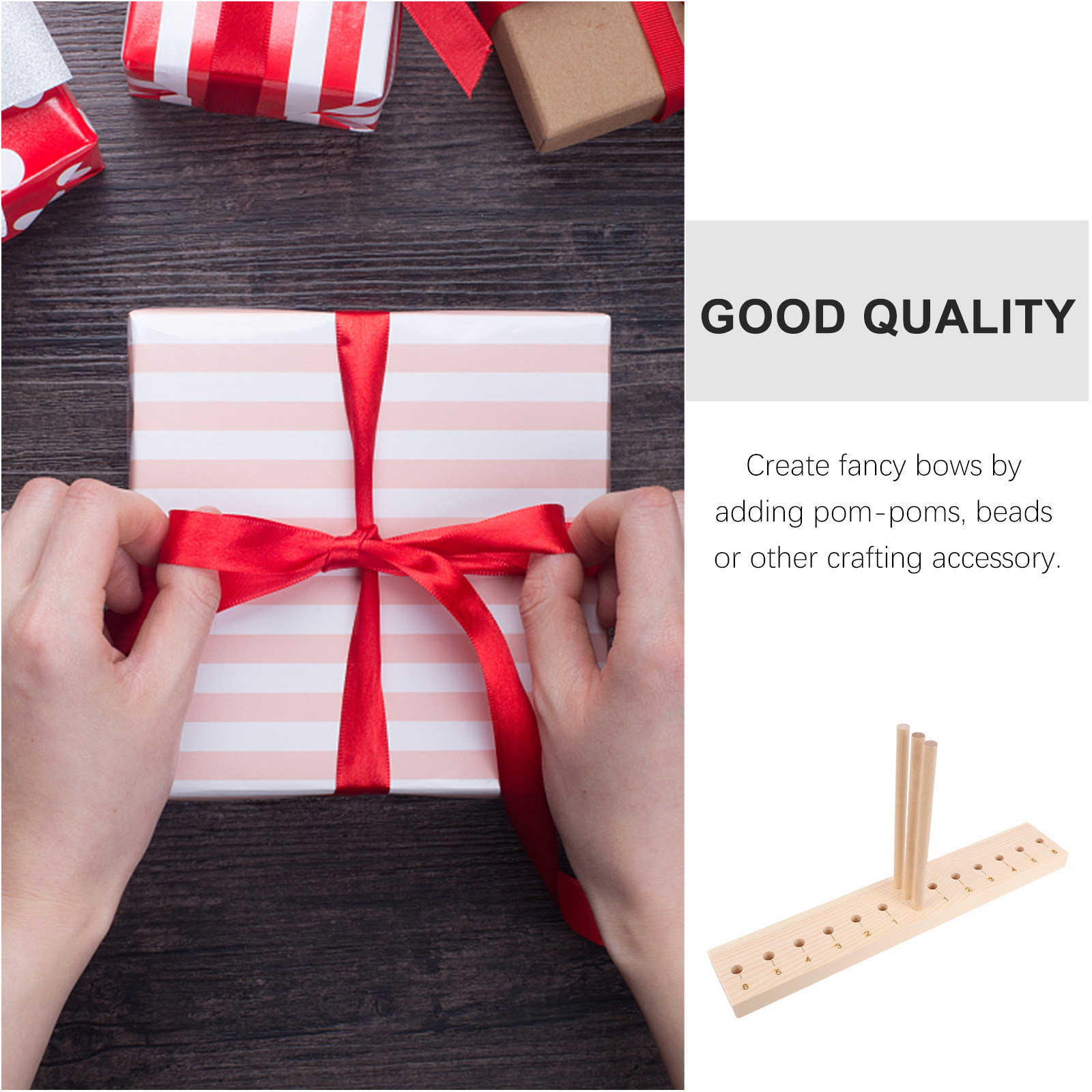 Kreatives Holz-Bogenmacher-Wer – Pom Pom Maker Tool Bewertung und Preis