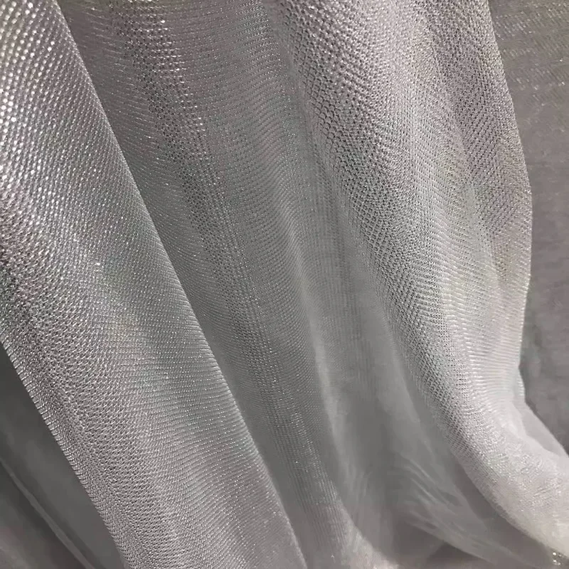 Mesh-elastischer Stoff, glänze – Crystal Mesh Fabric Bewertung und Preis