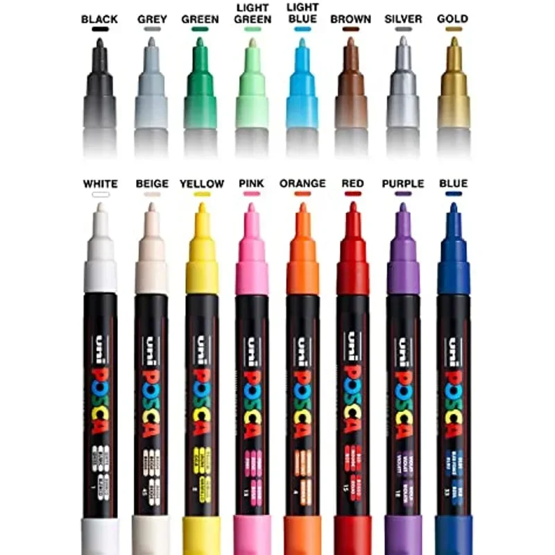 Uni Posca Art Marker Set 7/8/1 – Copic Marker Classic Bewertung und Preis