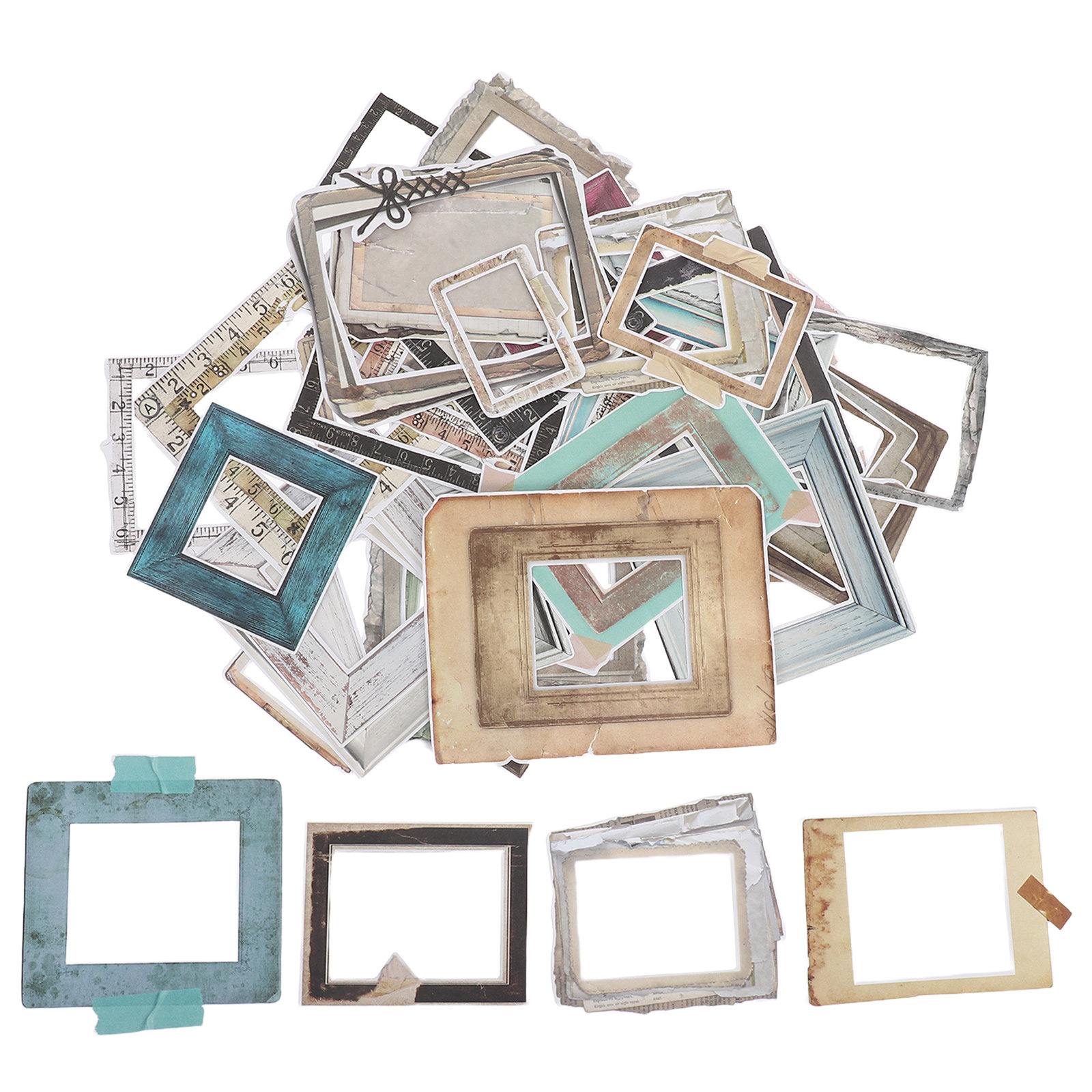 35-teiliges Set Rahmenaufklebe – Embellishments For Scrapbooking Bewertung und Preis