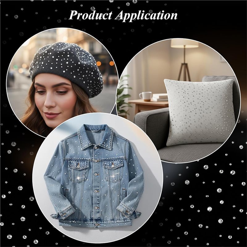 Trendige Kristall-Transfers Gl – Hotfix Rhinestone Sheet Bewertung und Preis