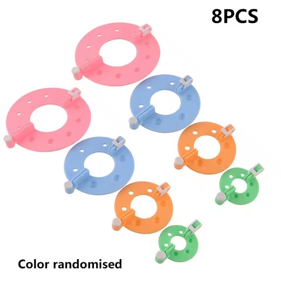 8-teiliges Pompon-Strickset in – Pom Pom Maker Tool Bewertung und Preis