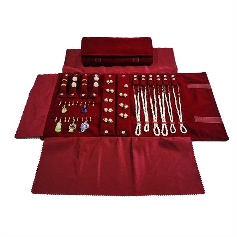 Burgunderroter Samt-Schmuckrol – Velvet Ribbon Roll Bewertung und Preis