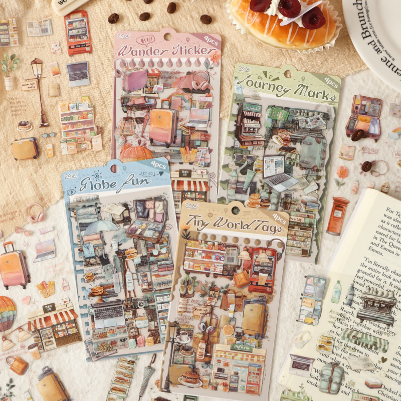 4 Stück/Packung Vintage-Etiket – Embellishments For Scrapbooking Bewertung und Preis