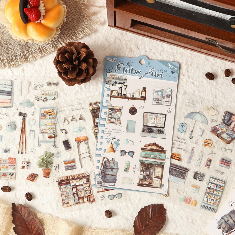 4 Stück/Packung Vintage-Etiket – Embellishments For Scrapbooking Bewertung und Preis