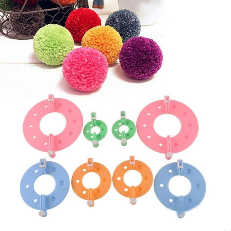 L43A 4 Stücke DIY Wolle Garn S – Pom Pom Maker Tool Bewertung und Preis